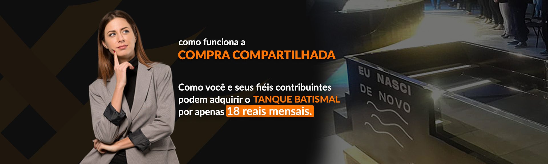 Banner Tanque Compra Compartilhada